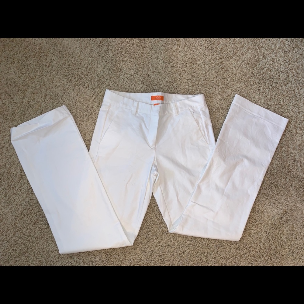3/$25 Joe Fresh White Pants